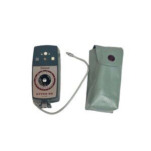 National Hyper BII Flash Gun Unit For Film Camera Vintage Photography